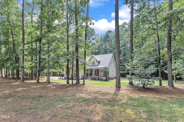 2103 Troys Trl, Franklinton, NC 27525 - view of front of property with a front yard
