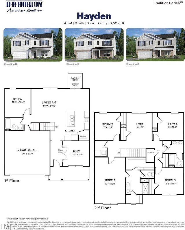 201 Ethel Ln, Angier, NC 27501 - view of home floor plan
