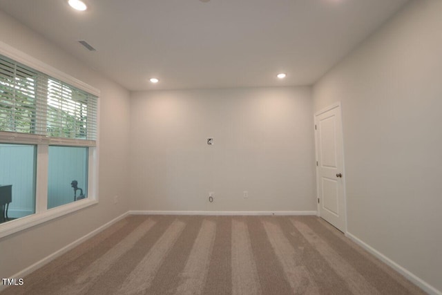 2721 Hunter Woods Dr # 565, Apex, NC 27502 - carpeted empty room featuring recessed lighting