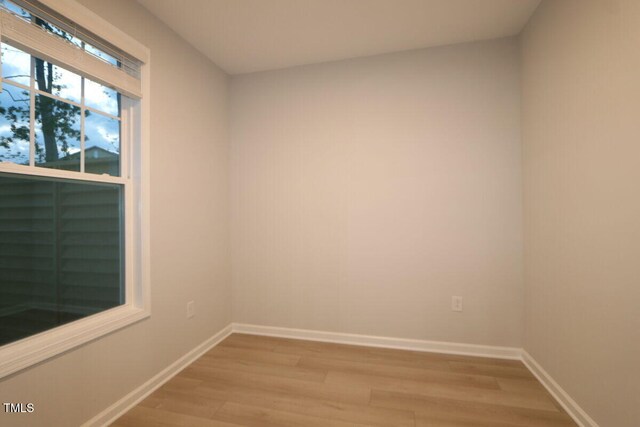 2721 Hunter Woods Dr # 565, Apex, NC 27502 - empty room with light wood-type flooring and baseboards