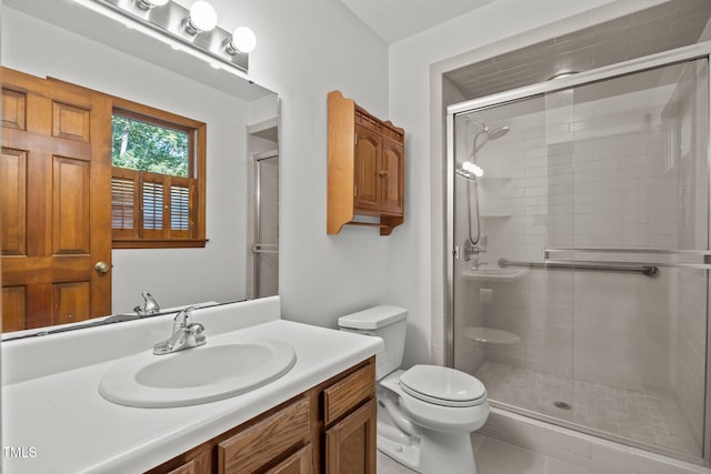 12501 Hardee Rd, Raleigh, NC 27614 - bathroom with a stall shower and vanity