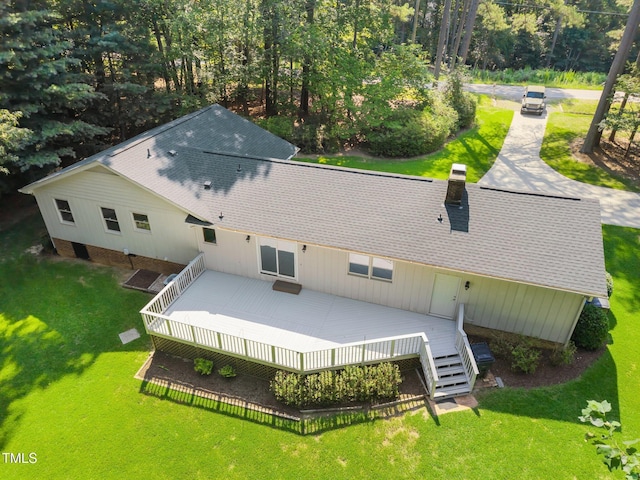 12501 Hardee Rd, Raleigh, NC 27614 - aerial view of property and surrounding area