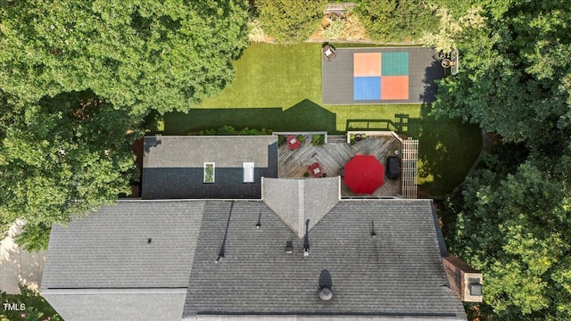 102 Barometer Ln, Cary, NC 27513 - view from above of property