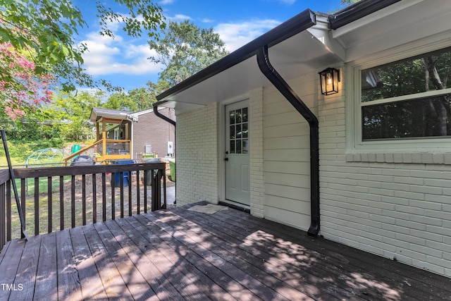 2408 Glascock St, Raleigh, NC 27610 - deck featuring a playground