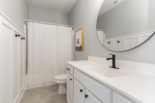 1425 Herb Garden Way, Apex, NC 27502 - bathroom with vanity and shower / bathtub combination with curtain