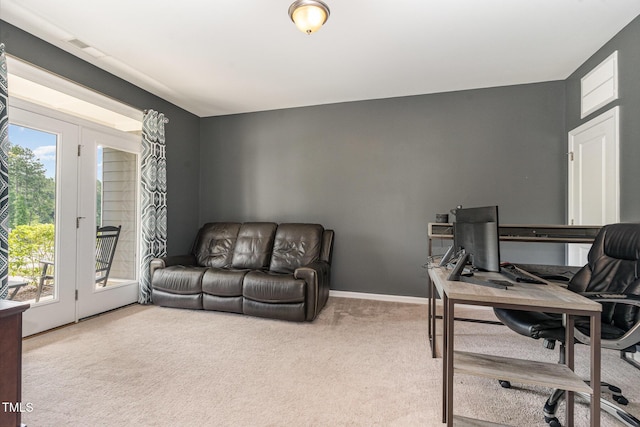 1425 Herb Garden Way, Apex, NC 27502 - view of carpeted office