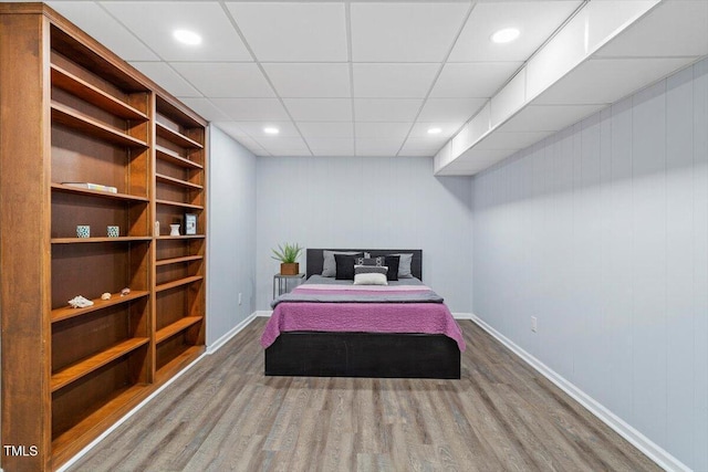 1920 Quail Ridge Rd, Raleigh, NC 27609 - bedroom featuring wood finished floors and recessed lighting