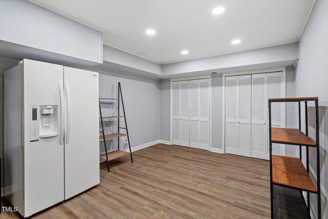 1920 Quail Ridge Rd, Raleigh, NC 27609 - spacious closet featuring wood finished floors