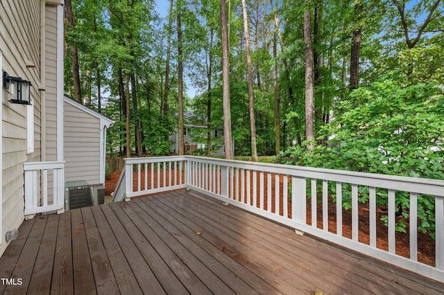 109 Grey Fox Ct, Cary, NC 27511 - view of deck