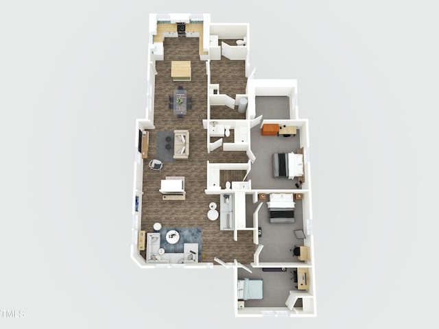 112 N Sellers St, Selma, NC 27576 - view of floor plan / room layout