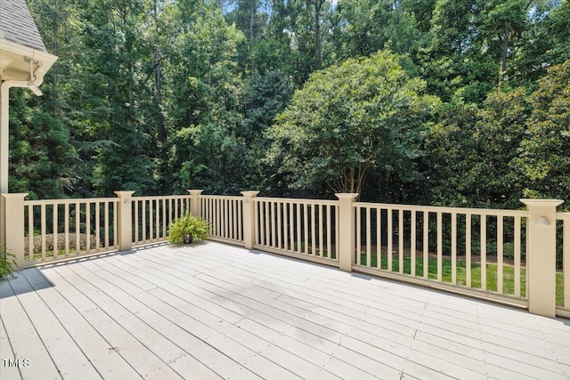 3728 Westbury Lake Dr, Raleigh, NC 27603 - view of deck