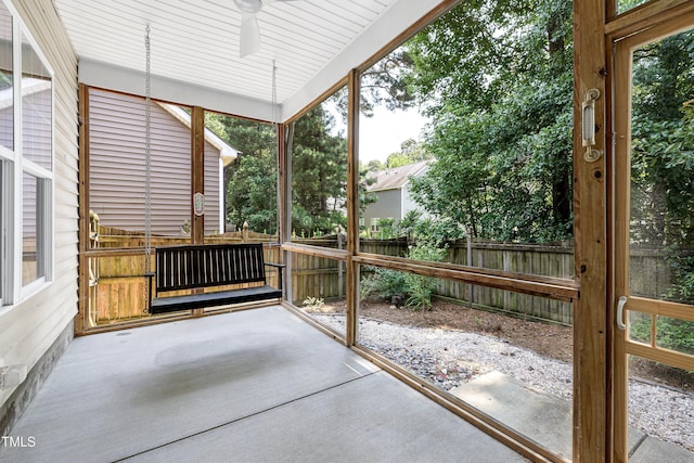 837 Varina Ln, Fuquay Varina, NC 27526 - view of unfurnished sunroom