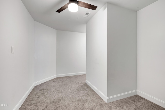 837 Varina Ln, Fuquay Varina, NC 27526 - carpeted empty room with ceiling fan and baseboards
