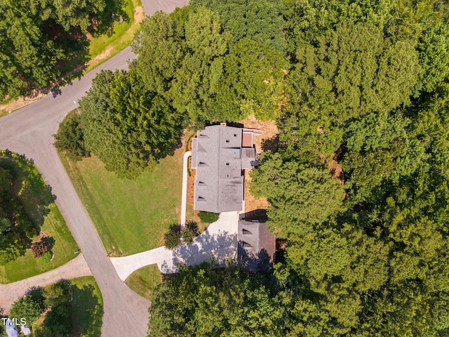 13004 Hanford Ct, Raleigh, NC 27614 - bird's eye view of a forest