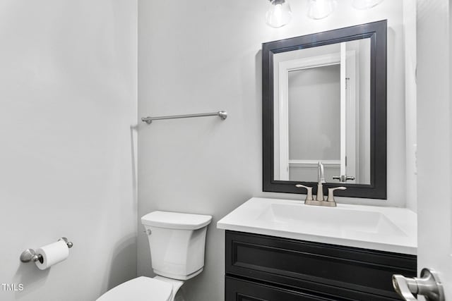 13004 Hanford Ct, Raleigh, NC 27614 - half bath featuring toilet and vanity