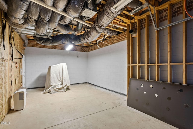 13004 Hanford Ct, Raleigh, NC 27614 - view of unfinished basement