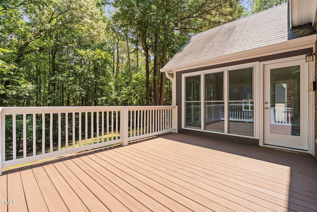 13004 Hanford Ct, Raleigh, NC 27614 - view of deck