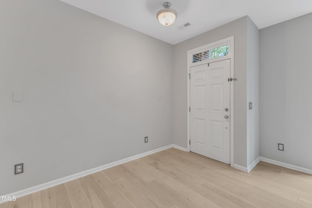 3634 Olympia Dr, Raleigh, NC 27603 - entrance foyer featuring light wood finished floors and baseboards