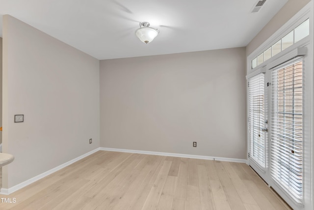 3634 Olympia Dr, Raleigh, NC 27603 - empty room featuring light wood finished floors