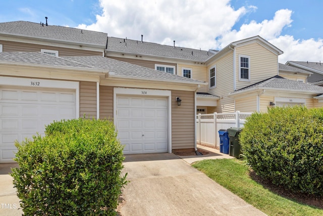 3634 Olympia Dr, Raleigh, NC 27603 - view of front of home with a shingled roof