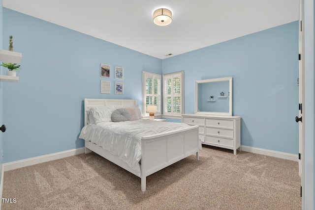 3748 Knollcreek Dr, Apex, NC 27539 - bedroom with carpet flooring and baseboards