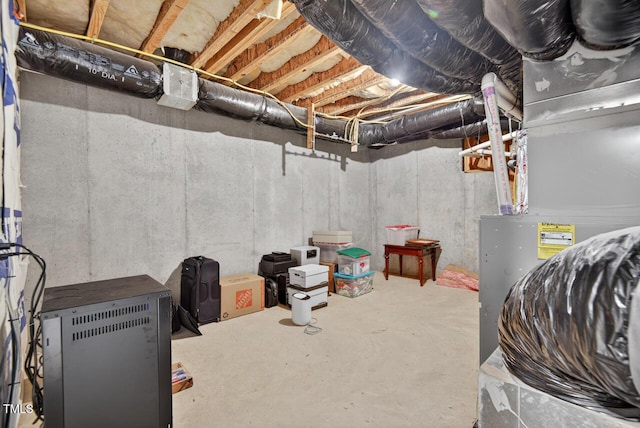 3748 Knollcreek Dr, Apex, NC 27539 - view of unfinished basement