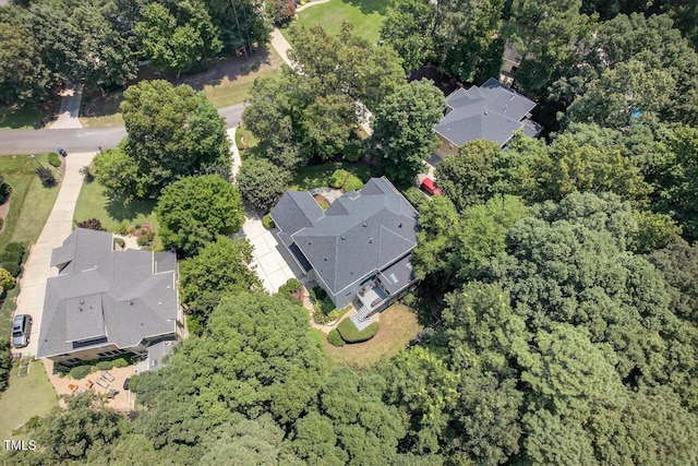 3748 Knollcreek Dr, Apex, NC 27539 - aerial overview of property's location featuring nearby suburban area