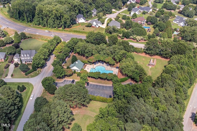 3748 Knollcreek Dr, Apex, NC 27539 - view of property location featuring a pool area