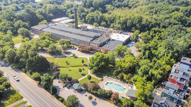 1535 Caraleigh Mills Ct Unit 142, Raleigh, NC 27603 - view of property location featuring a pool and a forest