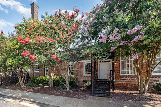 1535 Caraleigh Mills Ct Unit 142, Raleigh, NC 27603 - view of property hidden behind natural elements with brick siding