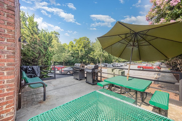 1535 Caraleigh Mills Ct Unit 142, Raleigh, NC 27603 - view of patio with area for grilling