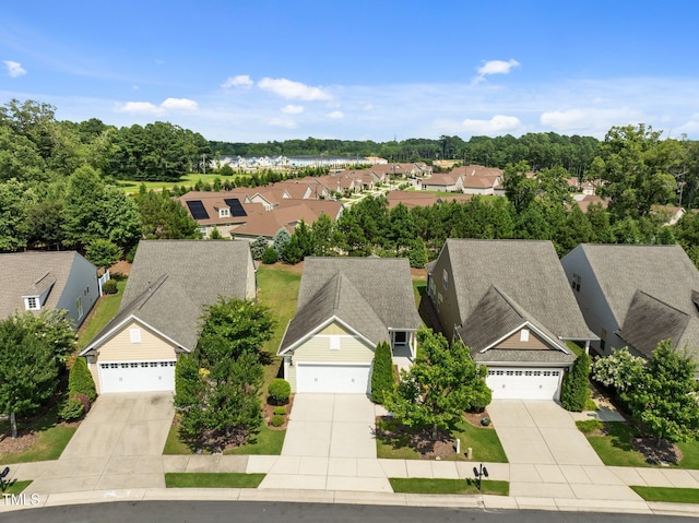 1704 Horne Creek Dr, Durham, NC 27703 - aerial perspective of suburban area