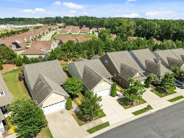 1704 Horne Creek Dr, Durham, NC 27703 - aerial view of residential area