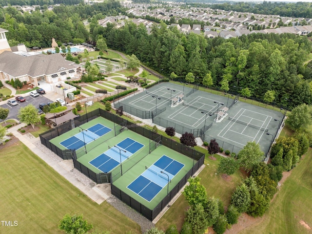 1704 Horne Creek Dr, Durham, NC 27703 - bird's eye view