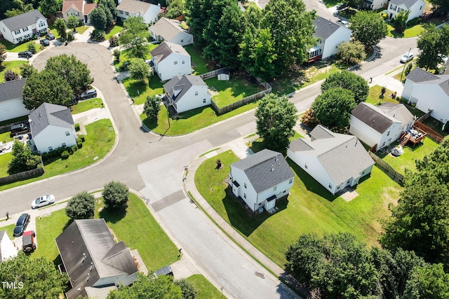 117 Gladstone Dr, Durham, NC 27703 - aerial perspective of suburban area