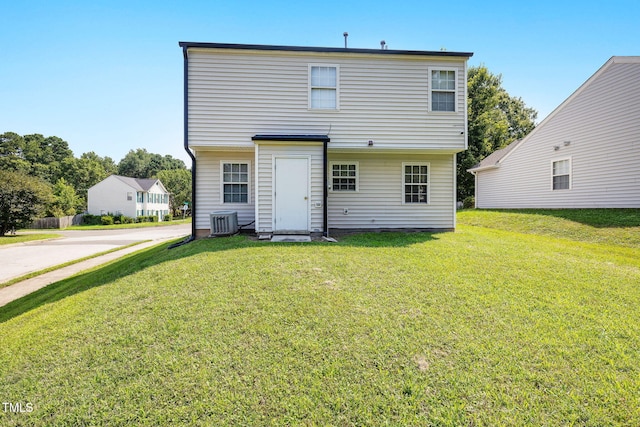 117 Gladstone Dr, Durham, NC 27703 - back of property with a lawn