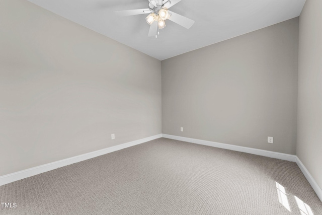 2379 Heartland Rd, Battleboro, NC 27809 - spare room featuring ceiling fan and carpet flooring