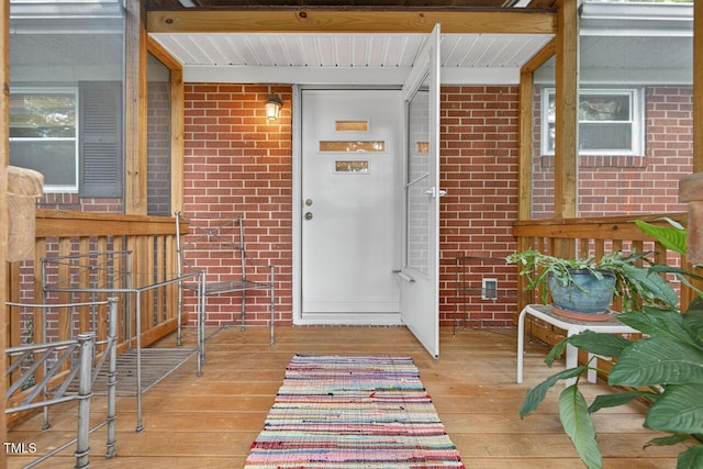 3215 Oxford Dr, Durham, NC 27707 - property entrance with brick siding