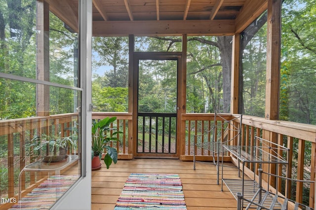 3215 Oxford Dr, Durham, NC 27707 - view of unfurnished sunroom