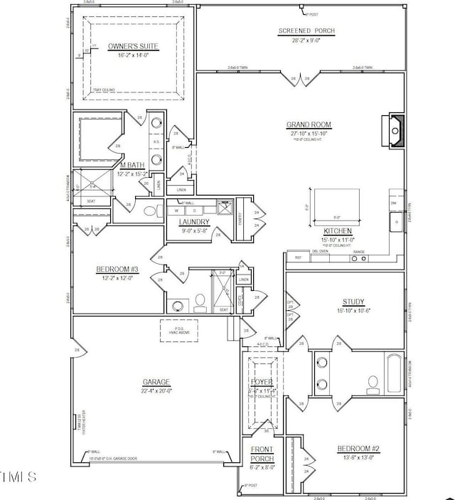 484 Hillard Ln, Wendell, NC 27591 - view of home floor plan