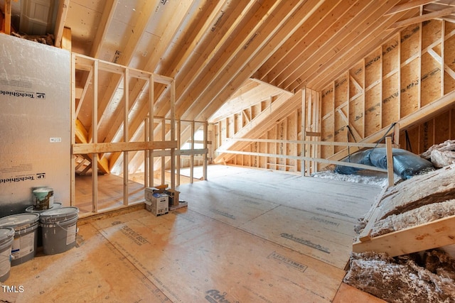 140 Purslane Dr, Franklinton, NC 27525 - view of attic