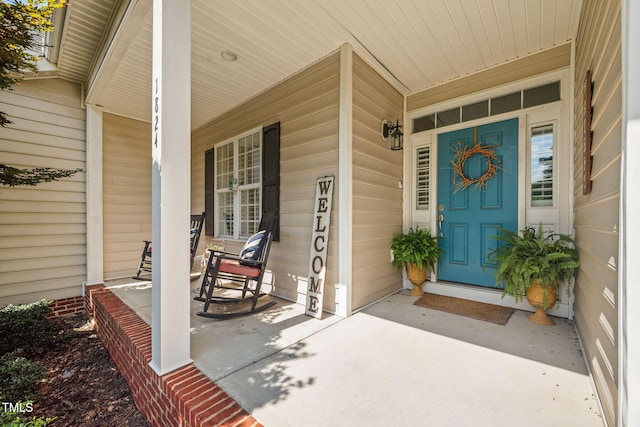 1824 Ferrell Meadows Dr, Zebulon, NC 27597 - property entrance with covered porch