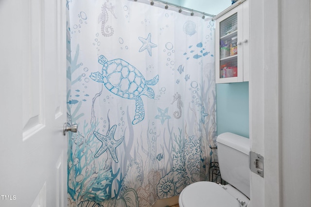 1824 Ferrell Meadows Dr, Zebulon, NC 27597 - bathroom featuring a shower with shower curtain