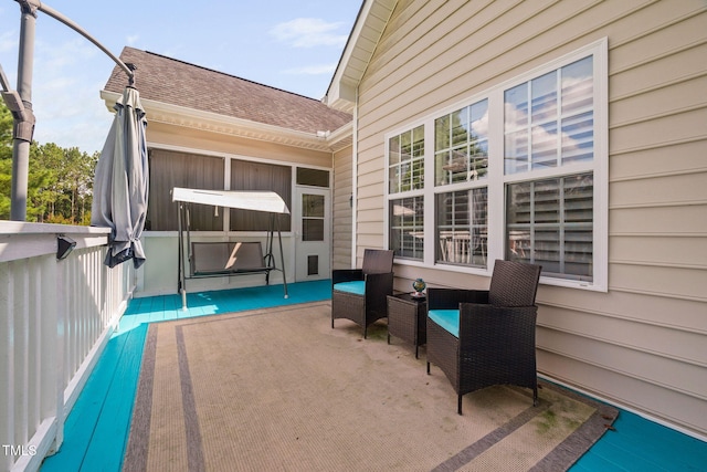 1824 Ferrell Meadows Dr, Zebulon, NC 27597 - view of patio