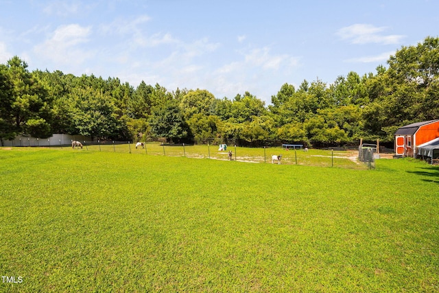1824 Ferrell Meadows Dr, Zebulon, NC 27597 - view of yard