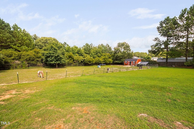 1824 Ferrell Meadows Dr, Zebulon, NC 27597 - view of yard