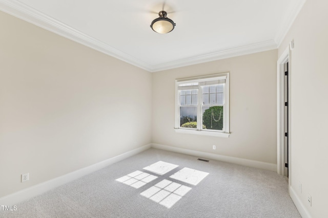 528 Bankhead Dr, Cary, NC 27519 - empty room featuring ornamental molding and light colored carpet