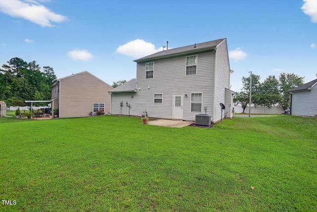 5 Ocean Ct, Durham, NC 27704 - back of property featuring a patio and a yard