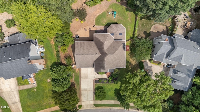 7908 Mayapple Pl, Raleigh, NC 27613 - aerial perspective of suburban area