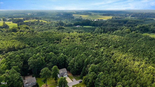 205 Willow Ridge Dr, Louisburg, NC 27549 - drone / aerial view of a heavily wooded area